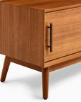 Mid - Century Storage Bench (42"–62") - From Where - 