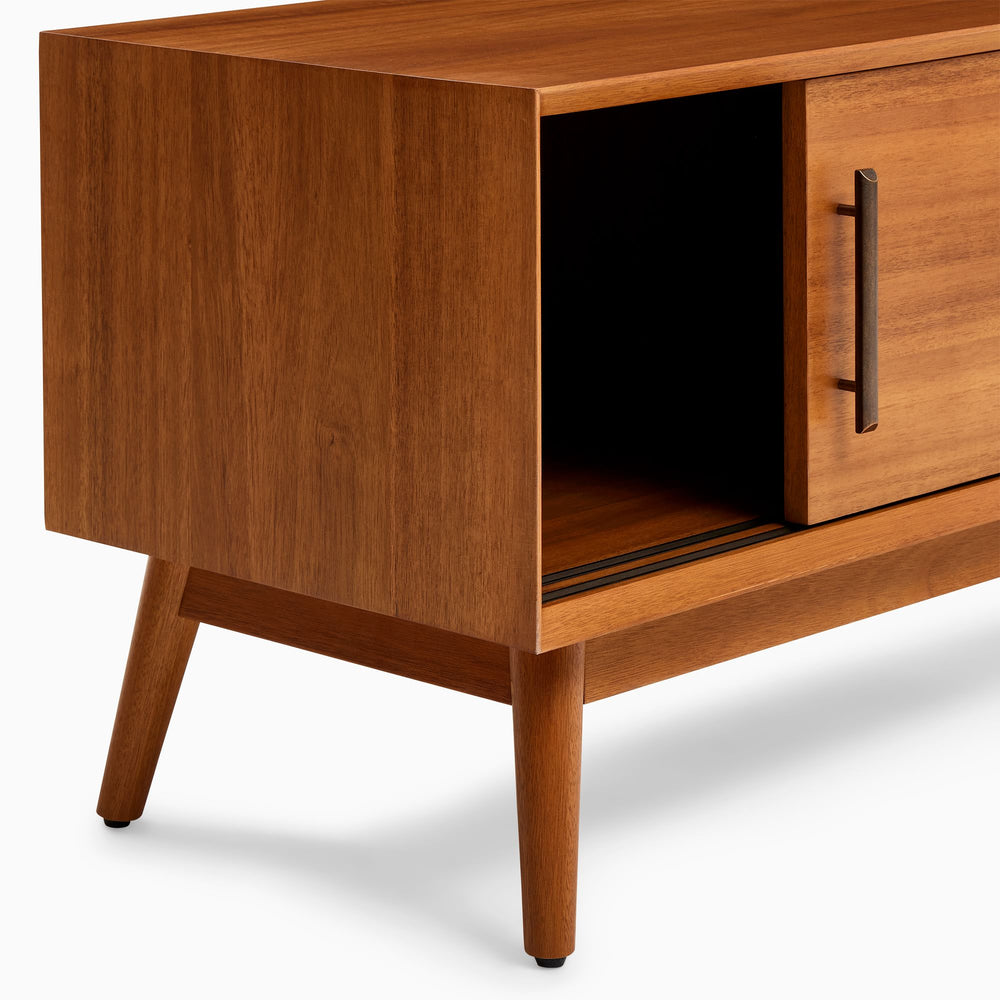 Mid - Century Storage Bench (42"–62") - From Where - 