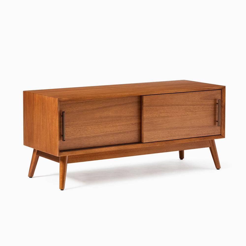 Mid - Century Storage Bench (42"–62") - From Where - 