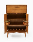 Mid - Century Tall Bar Cabinet (32") - From Where Finds - 