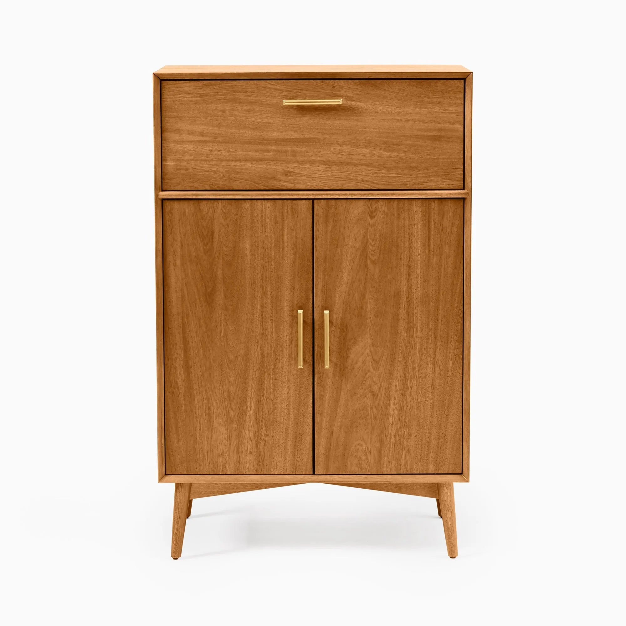 Mid - Century Tall Bar Cabinet (32") - From Where Finds - 