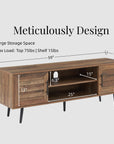 Mid - Century TV Stand (Up to 65") - From Where - 