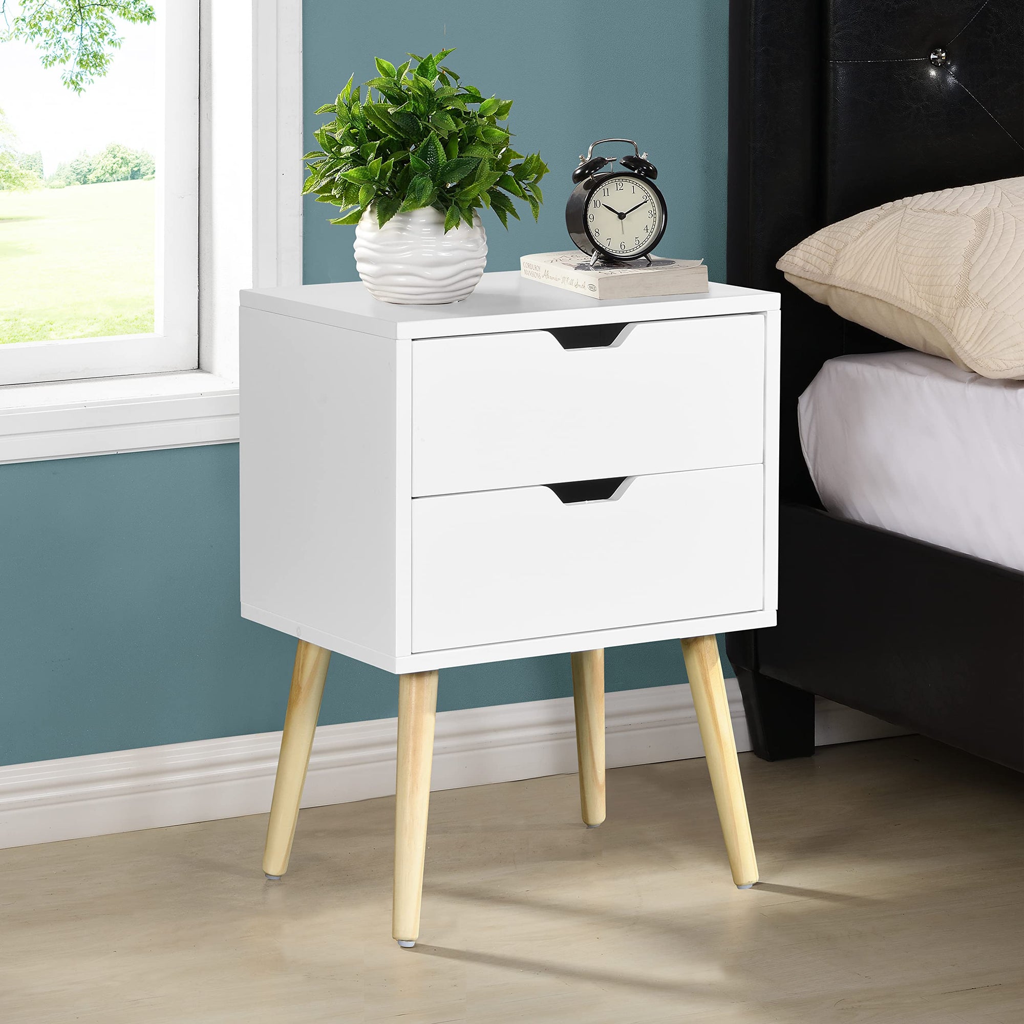 Mid - Century White Cabinet - From Where - 