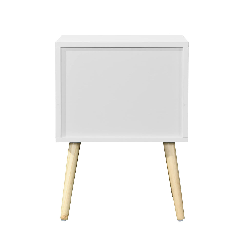 Mid - Century White Cabinet - From Where - 