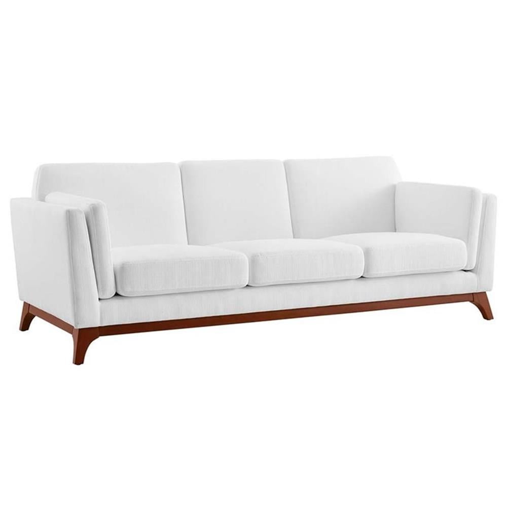 Mid Century White Modern Sofa - From Where - 