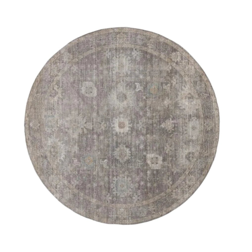 Circular Stone Rug Millie Stone Round Rug | From Where