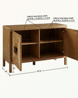 Millwood Pines 2 - Door Accent Cabinet - From Where - 
