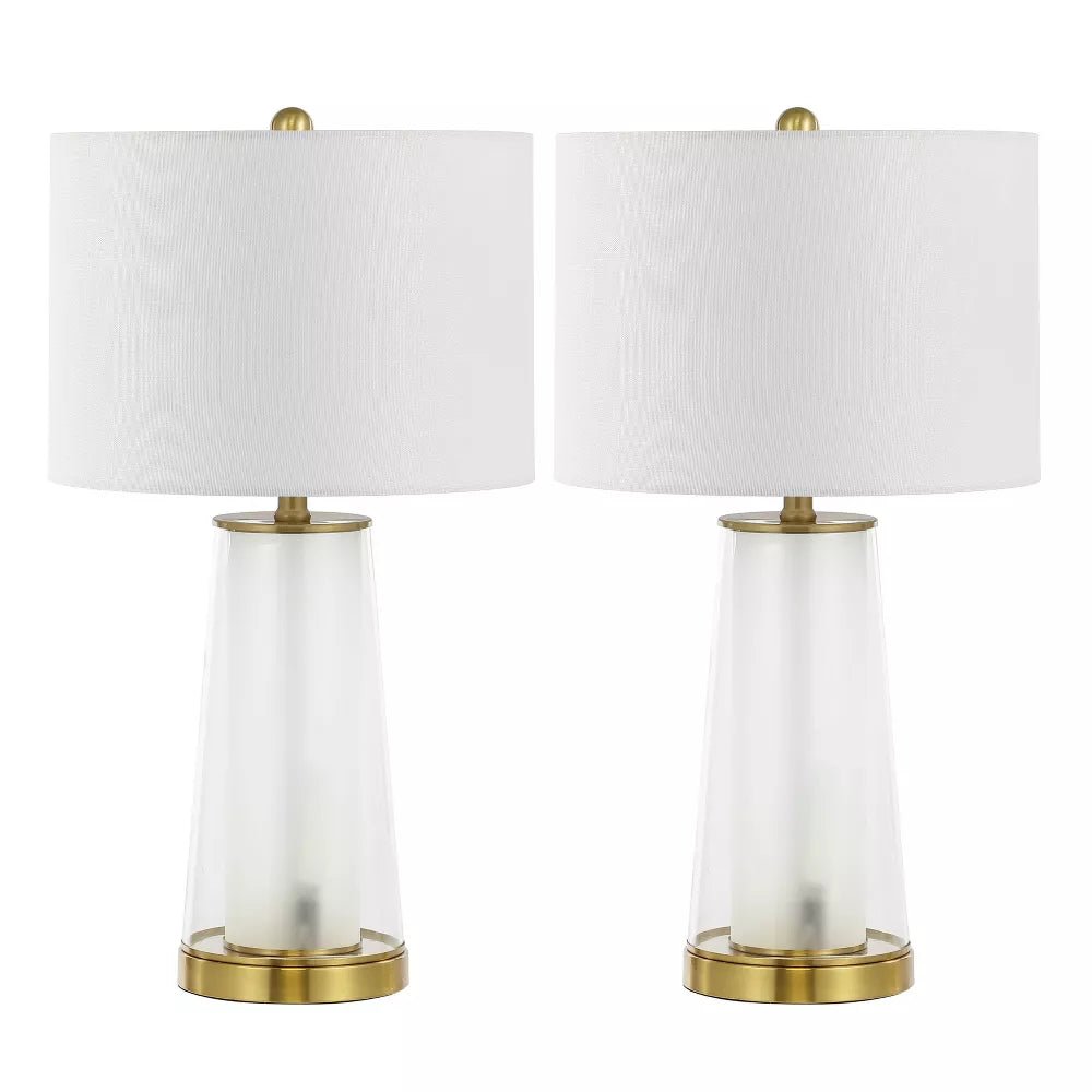 Minimalist Glass Iron Table Lamps - From Where - 