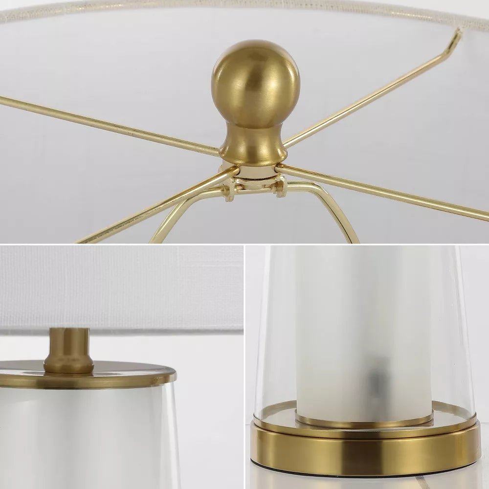 Minimalist Glass Iron Table Lamps - From Where - 