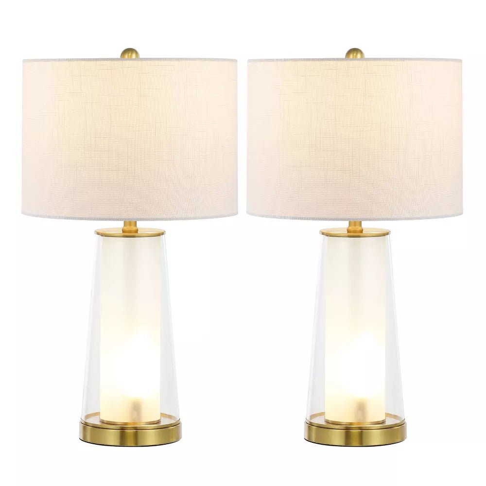 Minimalist Glass Iron Table Lamps - From Where - 