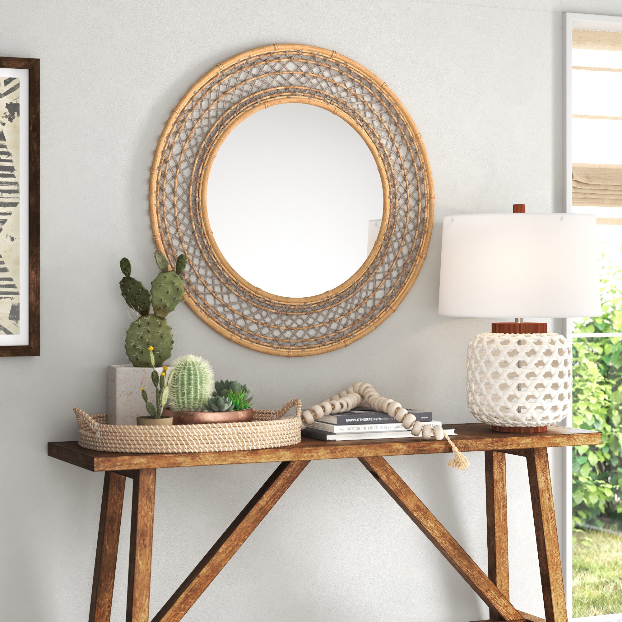Mistana Albaugh Wall Mirror - From Where - 