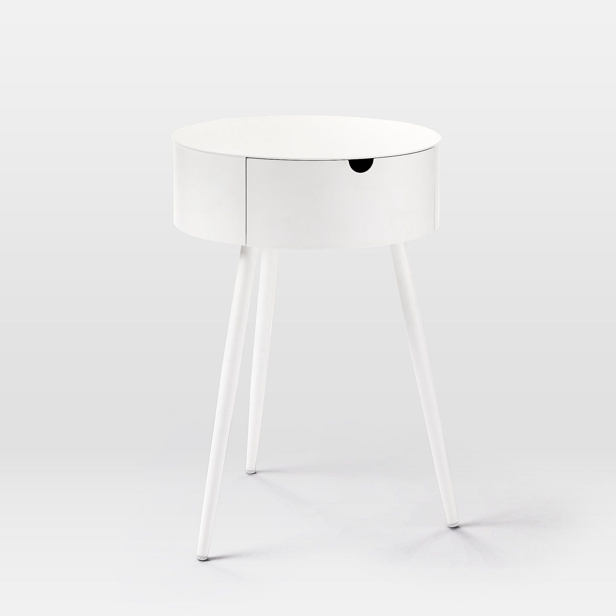 Mitzi White Nightstand (15.75") - From Where - 