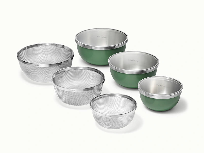Mixing Bowl &amp; Strainer Set - From Where Finds - 
