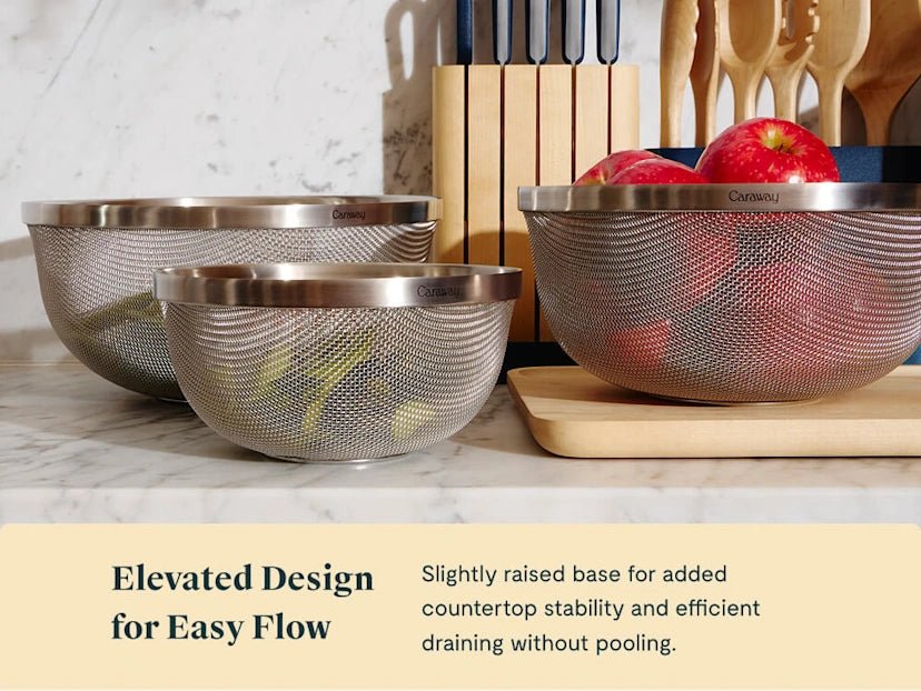 Mixing Bowl &amp; Strainer Set - From Where Finds - 