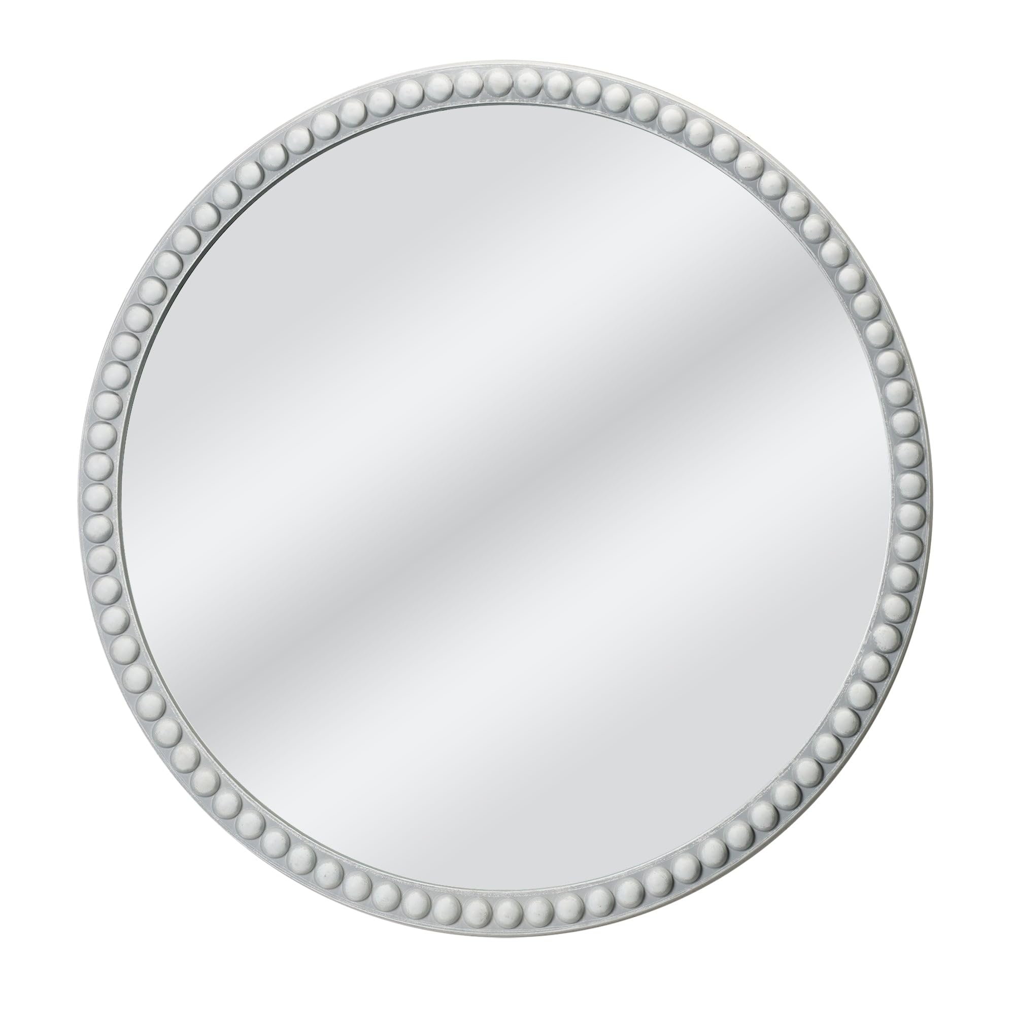 Moby's 30" Beaded Frame Mirror - From Where - 