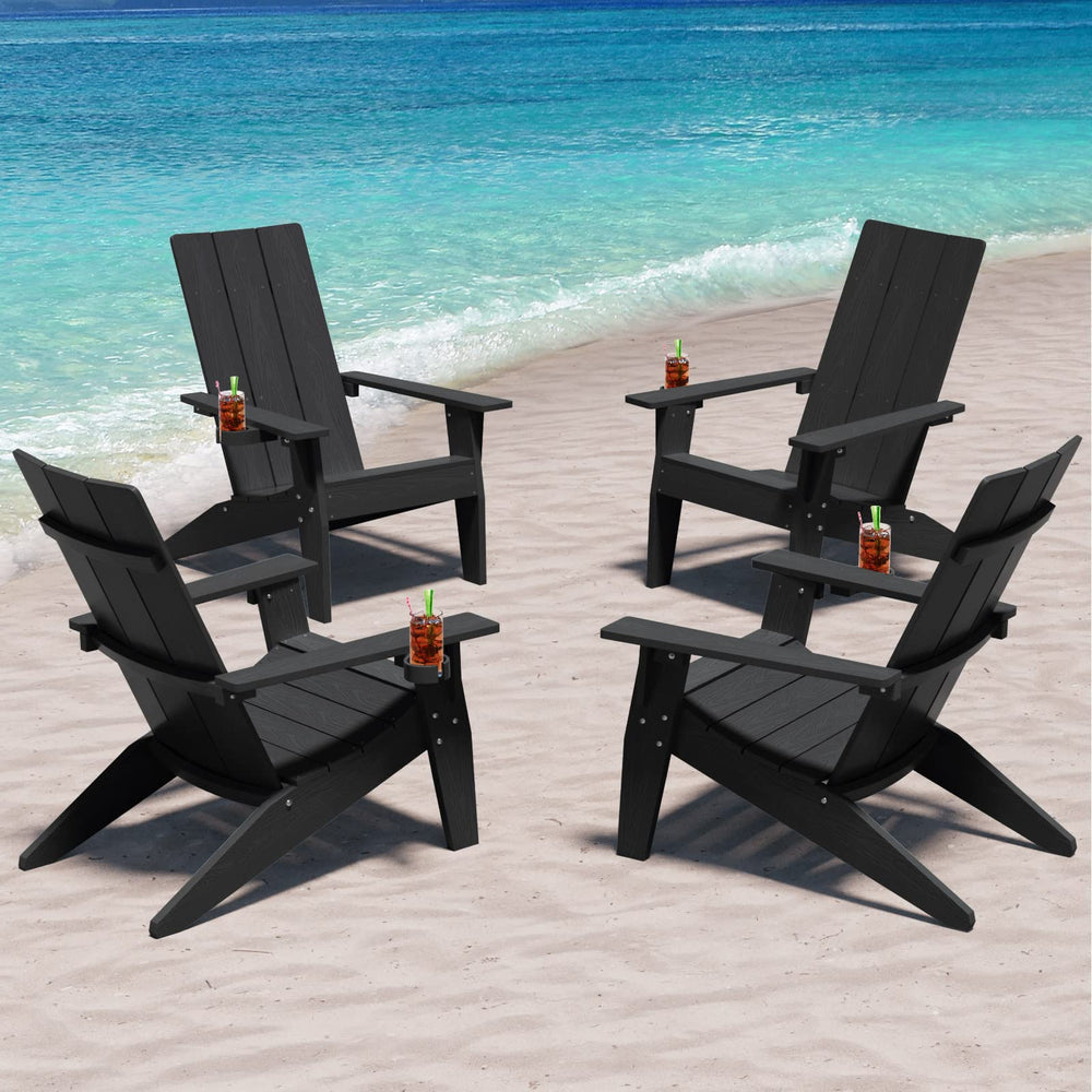 Modern Adirondack Chairs (Set of 4) - From Where - 