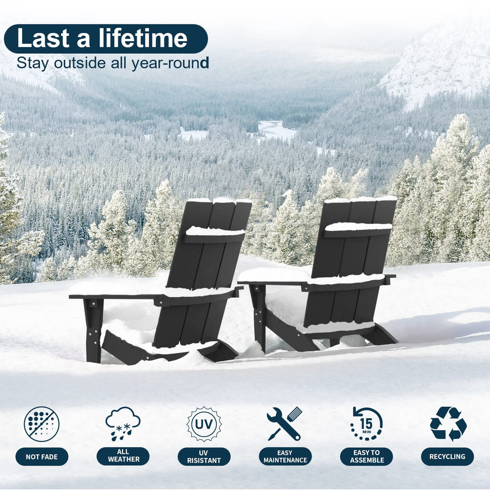 Modern Adirondack Chairs (Set of 4) - From Where - 