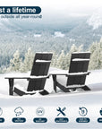 Modern Adirondack Chairs (Set of 4) - From Where - 