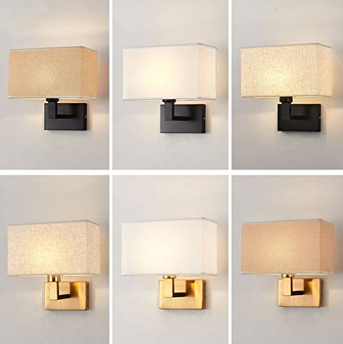 Modern Chinese Style Fabric Wall Lamp - From Where - 