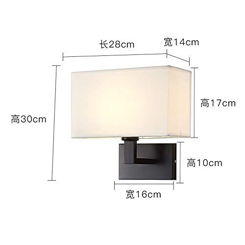 Modern Chinese Style Fabric Wall Lamp - From Where - 