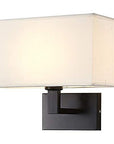Modern Chinese Style Fabric Wall Lamp - From Where - 