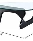 Modern Coffee Table Glass Top - From Where - 