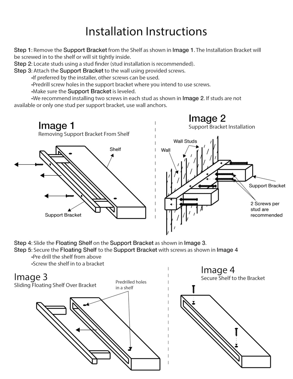 Modern Floating Shelves - From Where - 