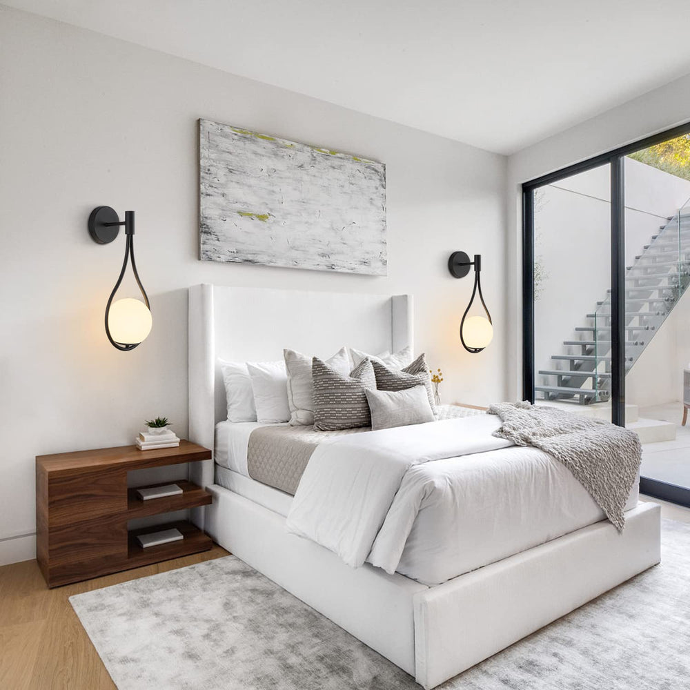 Modern Globe Wall Sconce (Set of 2) - From Where - 