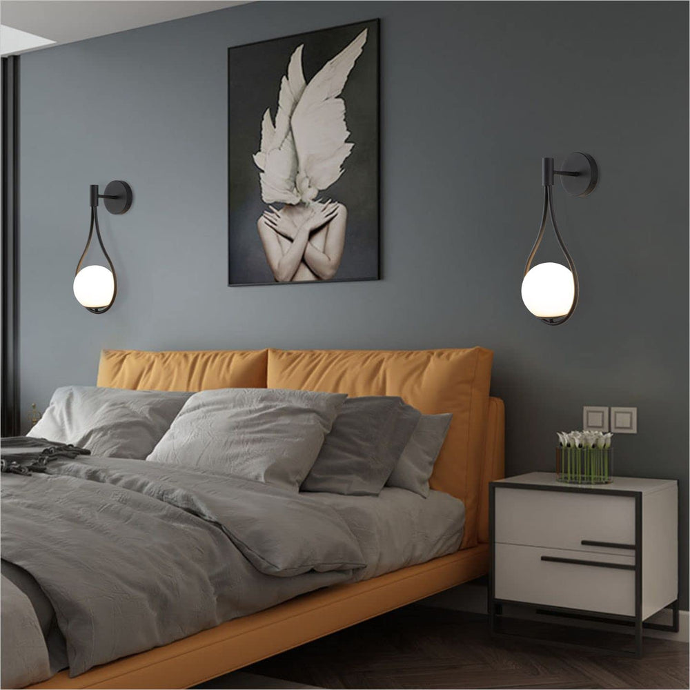 Modern Globe Wall Sconce (Set of 2) - From Where - 