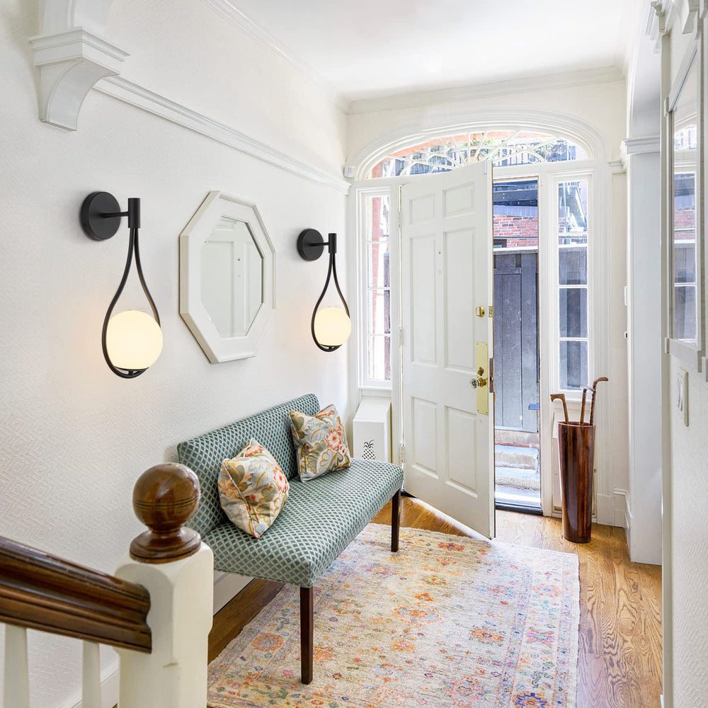 Modern Globe Wall Sconce (Set of 2) - From Where - 