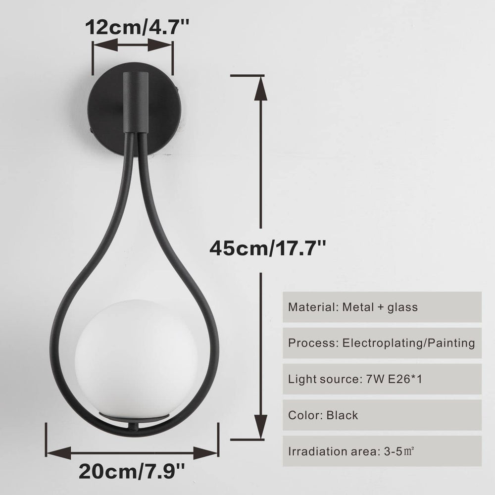 Modern Globe Wall Sconce (Set of 2) - From Where - 