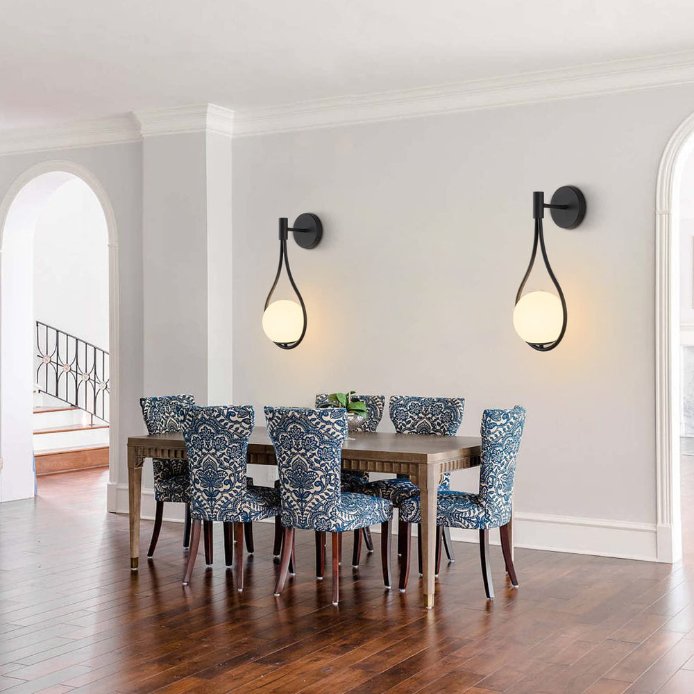 Modern Globe Wall Sconce (Set of 2) - From Where - 