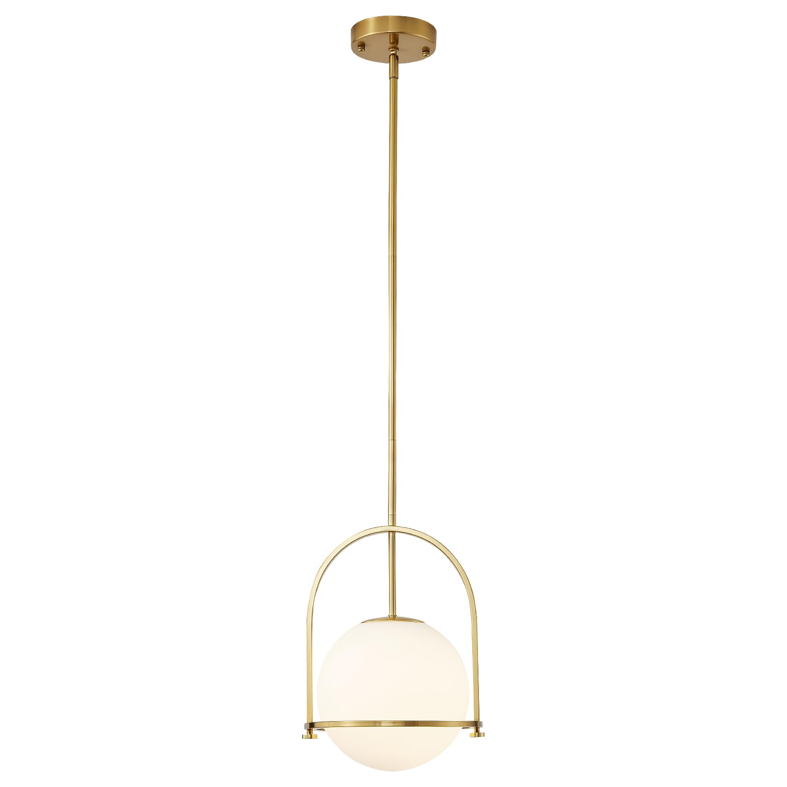 Modern Gold Globe Pendant Light - From Where - 