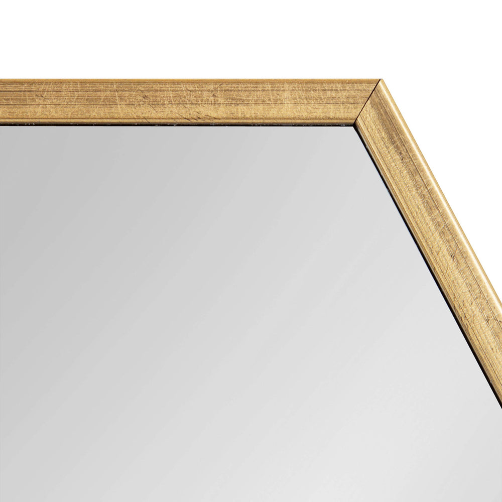 Modern Hexagon Wall Mirror - From Where - 