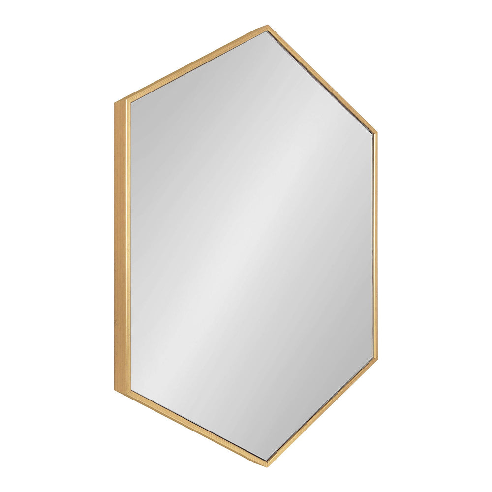 Modern Hexagon Wall Mirror - From Where - 