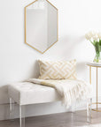 Modern Hexagon Wall Mirror - From Where - 