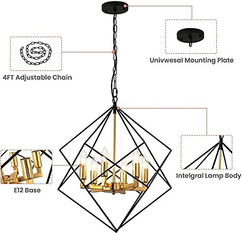 Modern Industrial Chandelier - From Where Finds - 