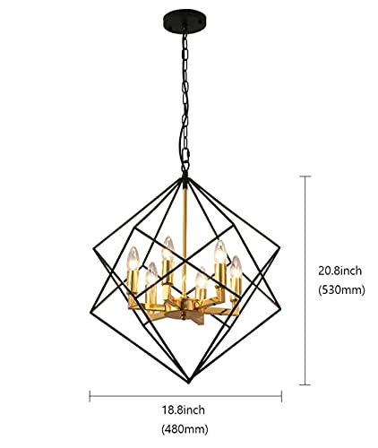 Modern Industrial Chandelier - From Where Finds - 