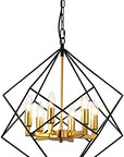 Modern Industrial Chandelier - From Where Finds - 