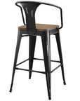 Modern Metal Bar Stools (Set of 4) - From Where - 