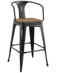 Modern Metal Bar Stools (Set of 4) - From Where - 