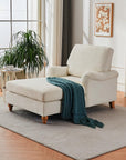 Modern Oversized Chaise Lounge Chair - From Where - 