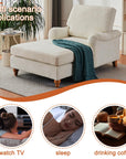 Modern Oversized Chaise Lounge Chair - From Where - 