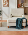 Modern Oversized Chaise Lounge Chair - From Where - 