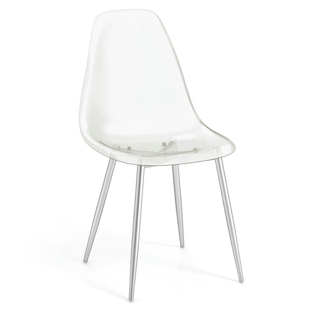 Modern Plastic Shell Side Chair (Set of 4) - From Where - 