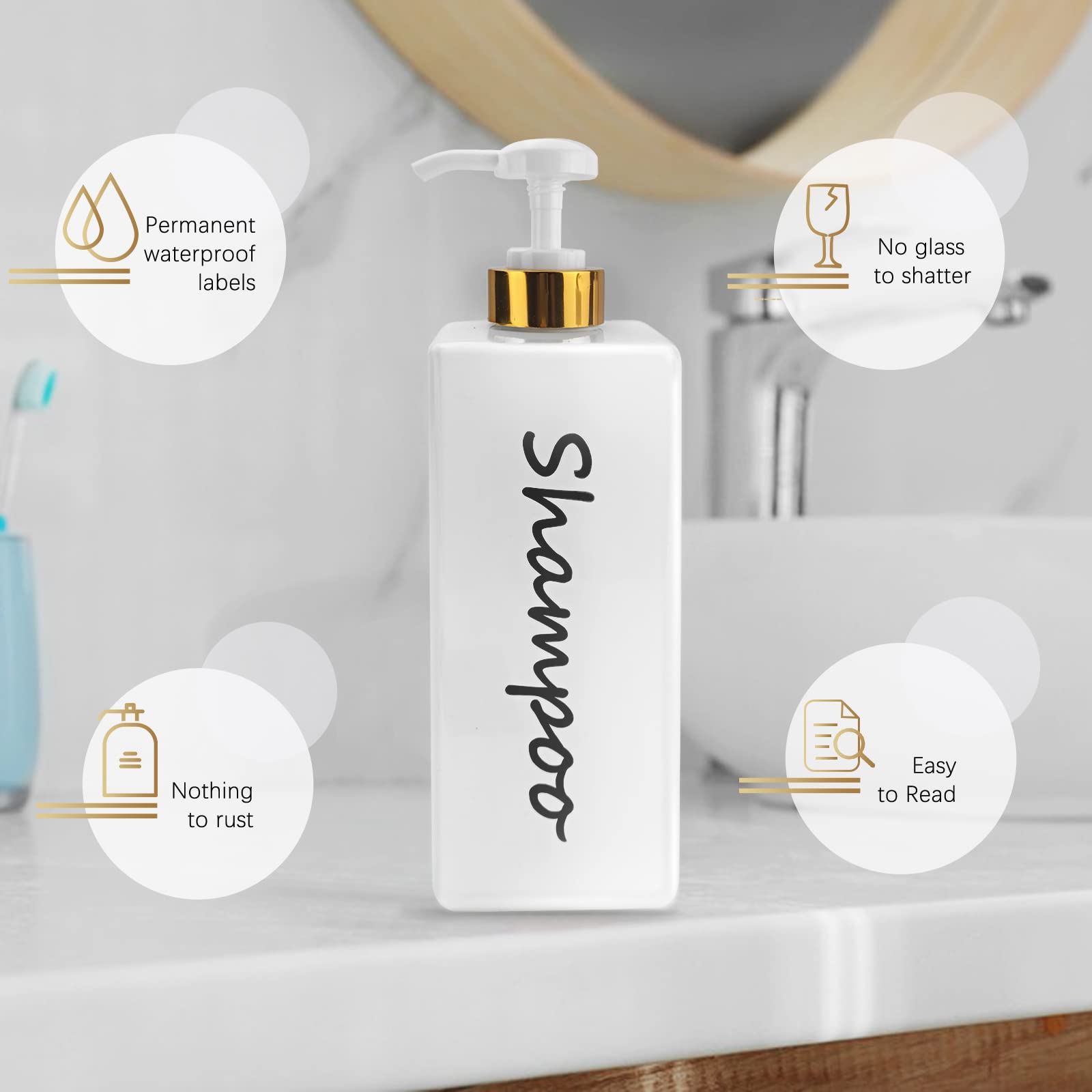 Modern Refillable Dispensers (Set of 3) - From Where - 