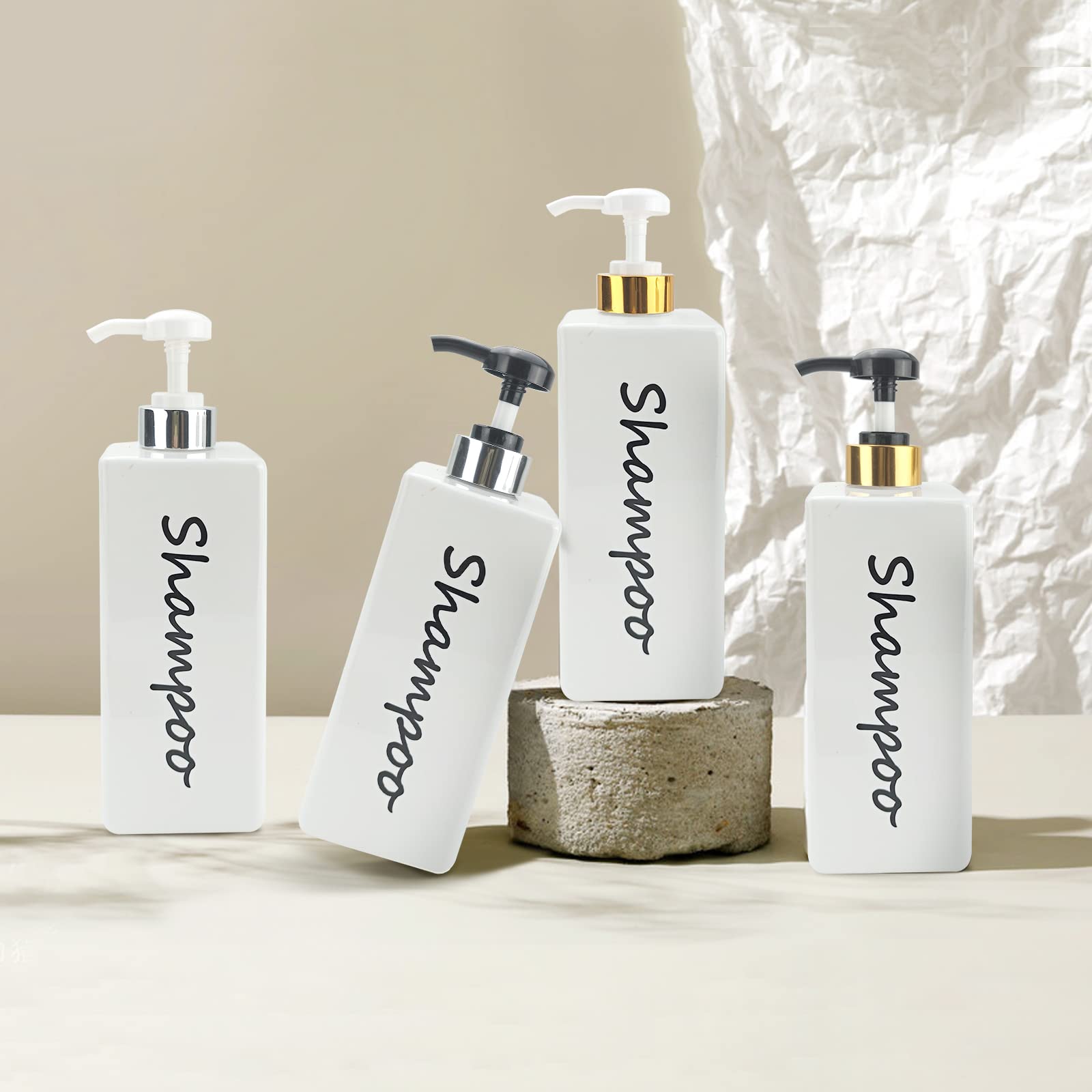 Modern Refillable Dispensers (Set of 3) - From Where - 