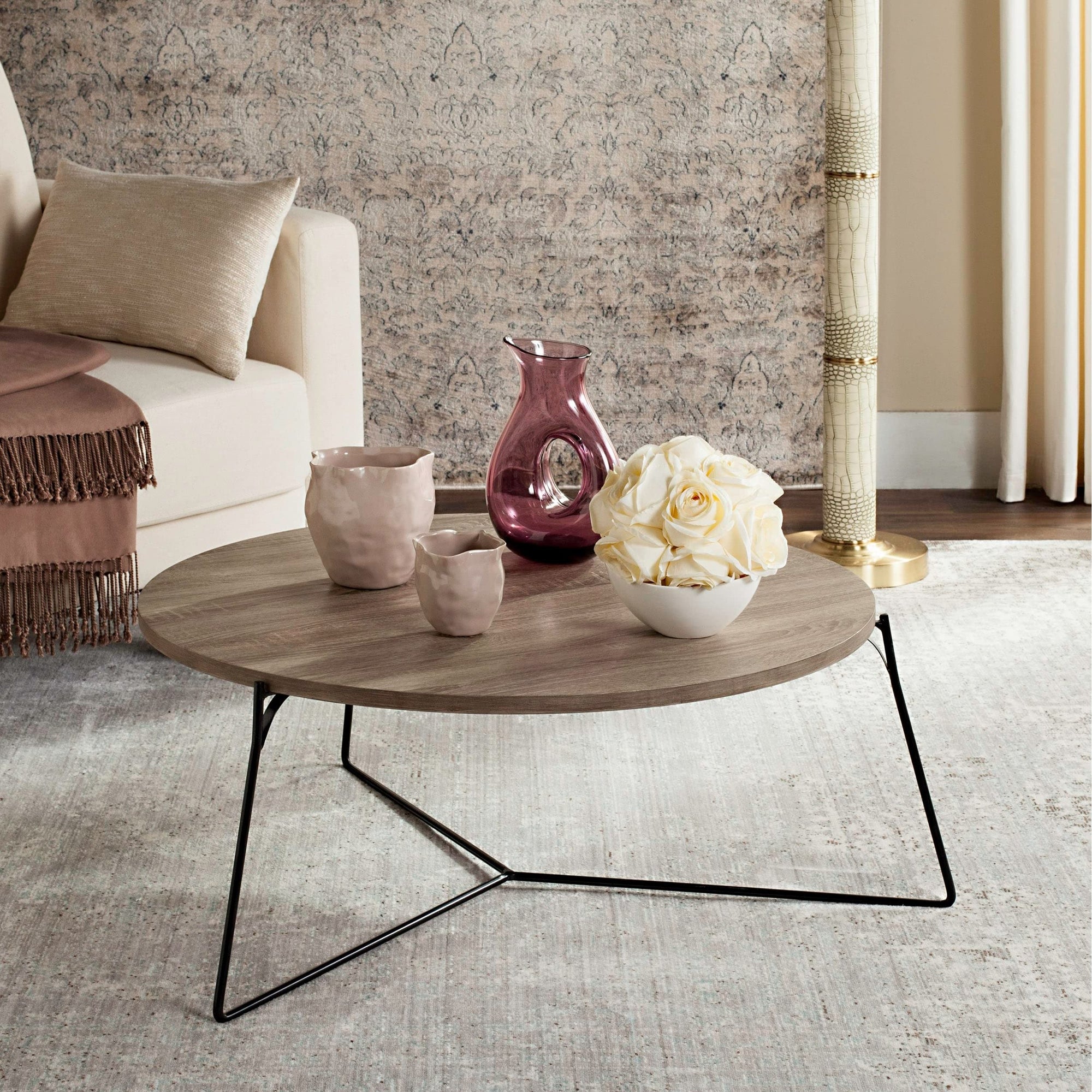 Modern Round Coffee Table - From Where - 