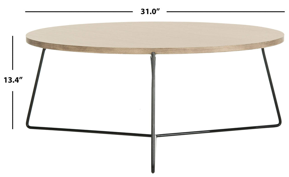 Modern Round Coffee Table - From Where - 