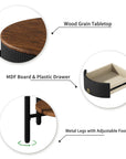 Modern Side Table with Drawer - From Where - 
